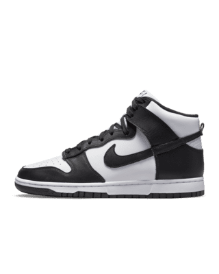 Nike black high top shoes hotsell